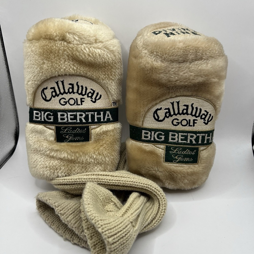 Callaway Golf Big Bertha Ladies' Gems. #5 and Divine Nine Head Cover‎ Tan - Set